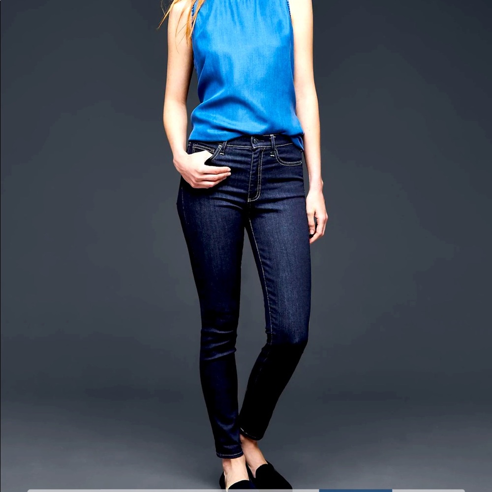 GAP 1969 true skinny high rise jean